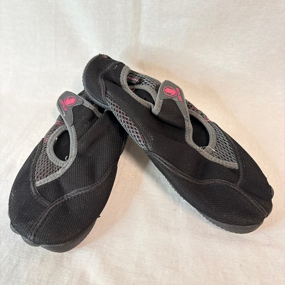 Body Glove Water Shoes Women's Size 8 Black Pink Aqua Beach Swim